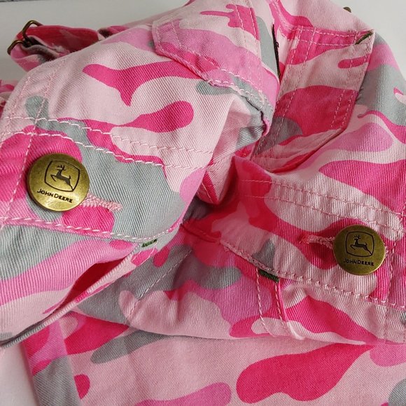 'JOHN~DEERE' CAMOUFLAGE OVERALL PANTS - Picture 7 of 16